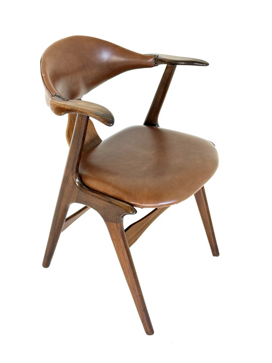 Image 1 of 4X Louis Van Teeffelen Koehoorn Stoelen