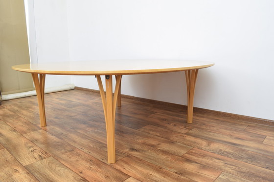 Image 1 of Vintage tafel van Bruno Mathsson voor Fritz Hansen, 1980S.