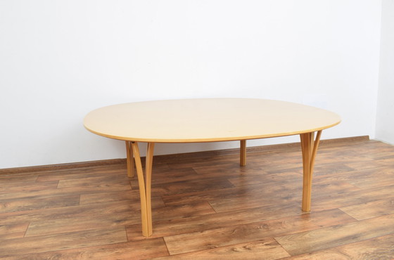 Image 1 of Vintage tafel van Bruno Mathsson voor Fritz Hansen, 1980S.