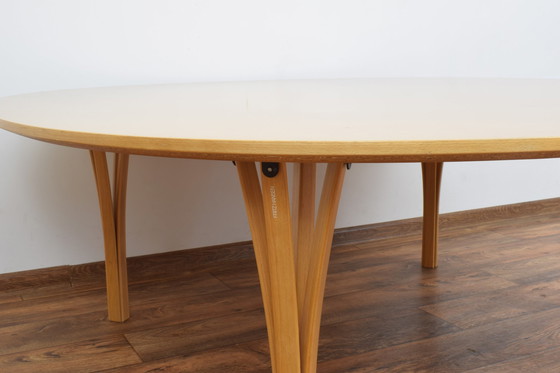Image 1 of Vintage tafel van Bruno Mathsson voor Fritz Hansen, 1980S.