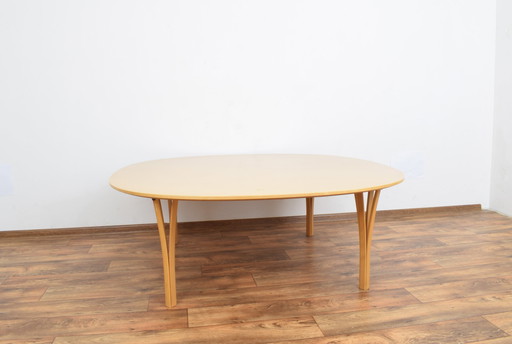 Vintage tafel van Bruno Mathsson voor Fritz Hansen, 1980S.