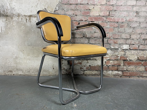 Image 1 of Vintage stalen fauteuil