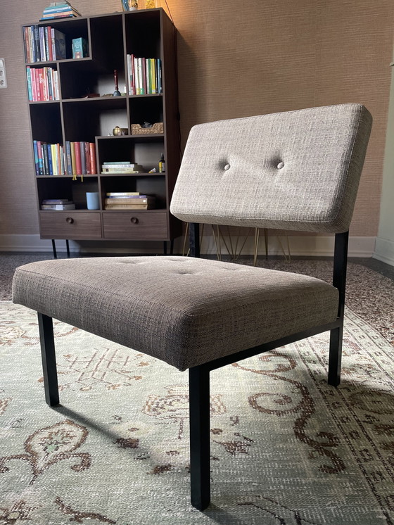 Image 1 of 2x Vintage Easy Chairs Model 36 Za By Gijs Van Der Sluis, Dutch 1954S