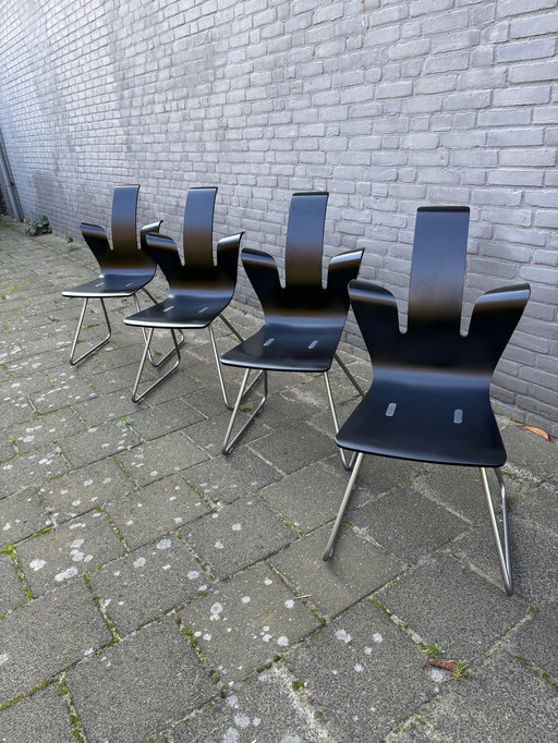 4x Peter Opsvik Varier Penguin Ergonomische Stoelen