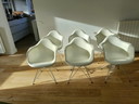 6x Vitra Eames Dar Eetkamerstoel