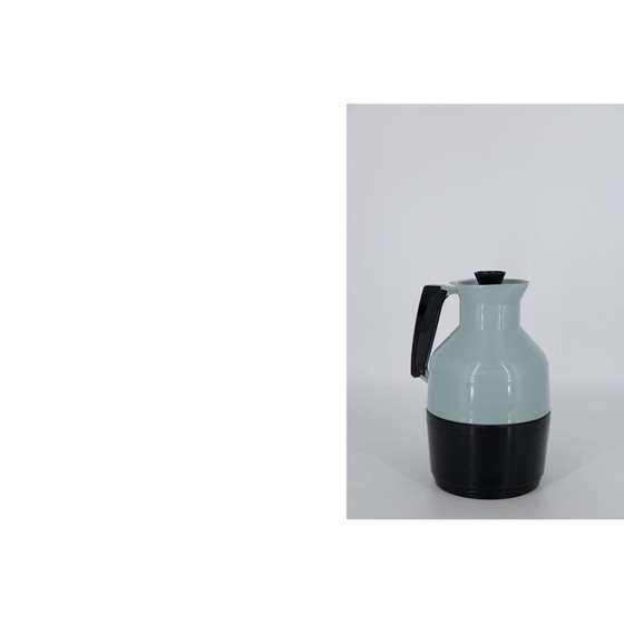 Image 1 of Vintage blauwe thermosfles van G. Rosendahl voor Falkenberg 1960