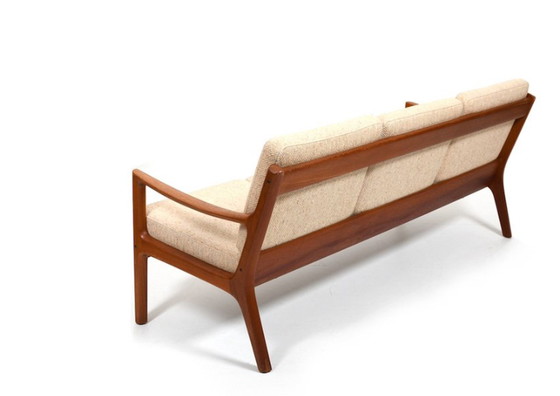 Image 1 of Driezits Senator Sofa in teak van Ole Wanscher voor France & Søn