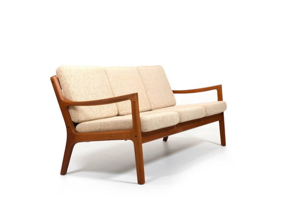 Image 1 of Driezits Senator Sofa in teak van Ole Wanscher voor France & Søn