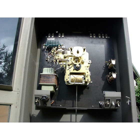 Image 1 of Vintage Ibm long clock master elektromechanische klok, 1960