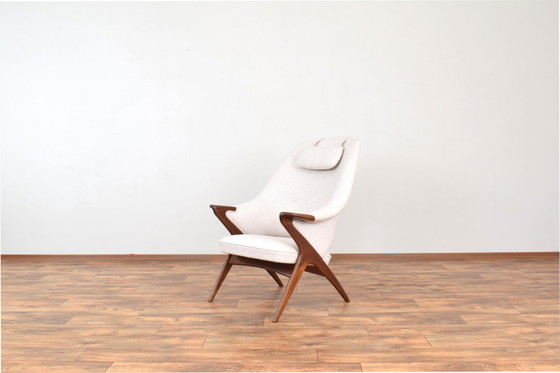 Image 1 of Mid Century Teakhouten Bravo Stoel Door Sigurd Resell Voor Rastad & Relling, 1957