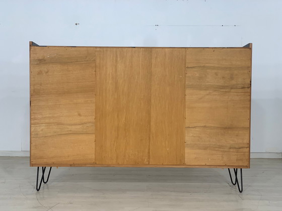 Image 1 of Mid Century hoge kast woonkamer vintage