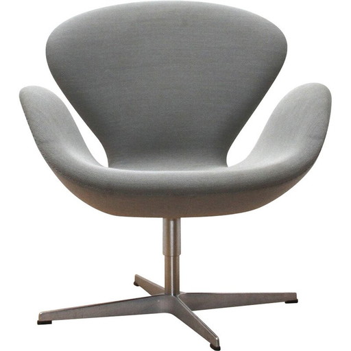 Vintage Swan Stoel van Arne Jacobsen voor Fritz Hansen