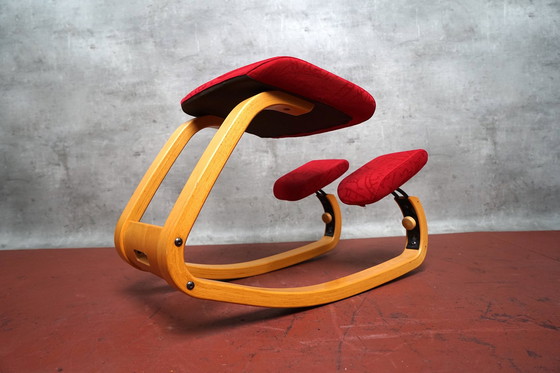 Image 1 of Vintage Stokke schommelstoel