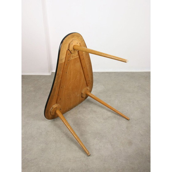 Image 1 of Vintage rode ovale tafel, Italië