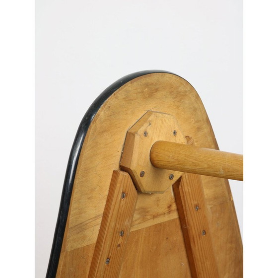 Image 1 of Vintage rode ovale tafel, Italië