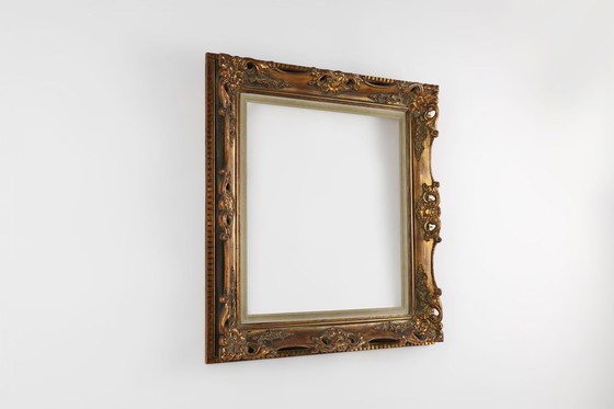 Image 1 of Verguld houten schilderijlijst, België, 1960S