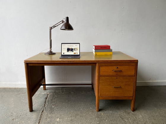 Image 1 of Mid Century 1950'S Vintage Ministerie van Defensie (Mod) Bureau