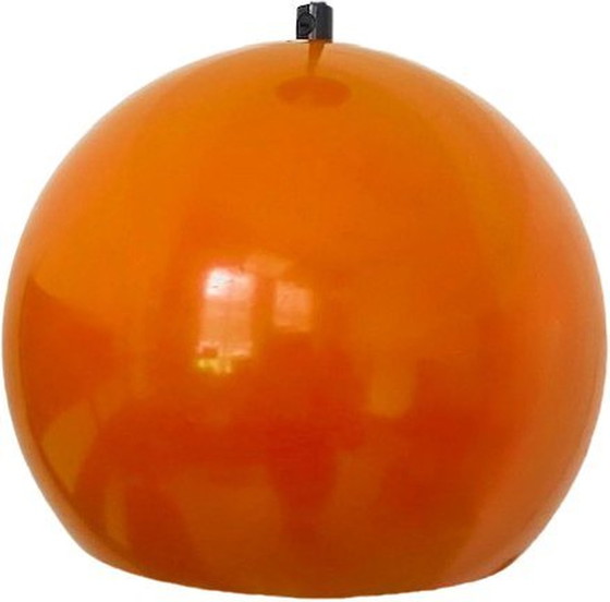 Image 1 of Space age eyeball hanglampje GEPO oranje 1970's