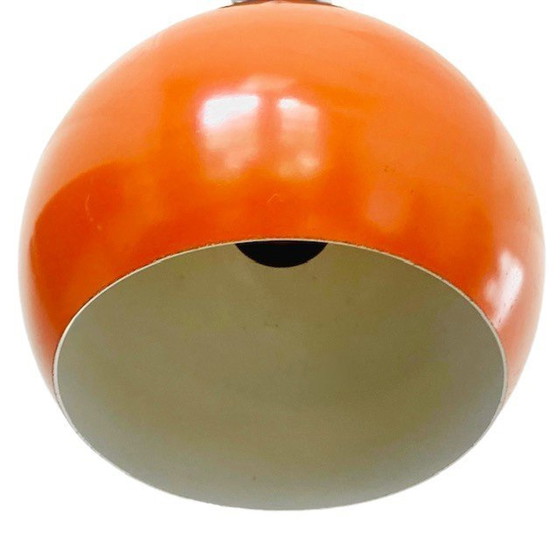 Image 1 of Space age eyeball hanglampje GEPO oranje 1970's