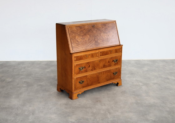 Image 1 of Vintage Zweedse Secretaire