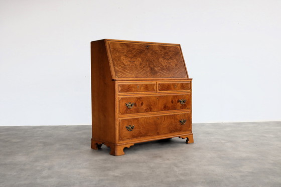 Image 1 of Vintage Zweedse Secretaire