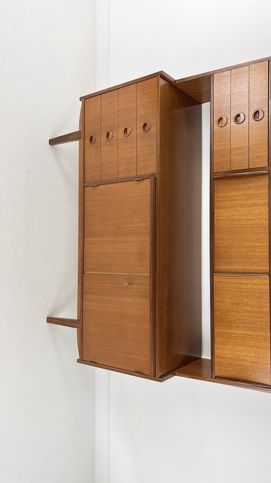 Image 1 of Teak Fineren Zweedse Boekenkast Dressoir