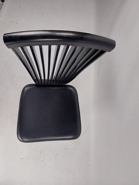 Image 1 of 4 x eetkamerstoelen made in italy door Pietro Constantini 1980s 