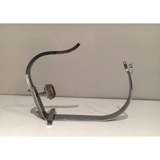 Image 1 of Vintage chromen flessenhouder, 1930