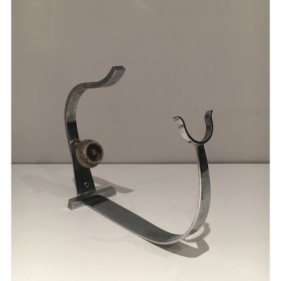 Image 1 of Vintage chromen flessenhouder, 1930