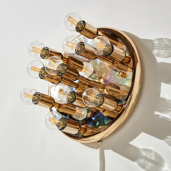 Image 1 of Vintage messing wandlamp voor Orion Leuchten, 1970