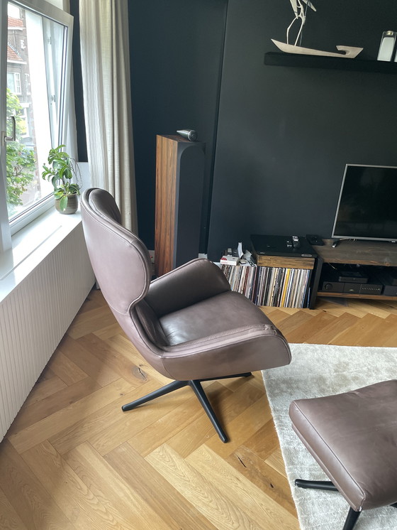 Image 1 of Boconcept Reno fauteuil met voetenbankje