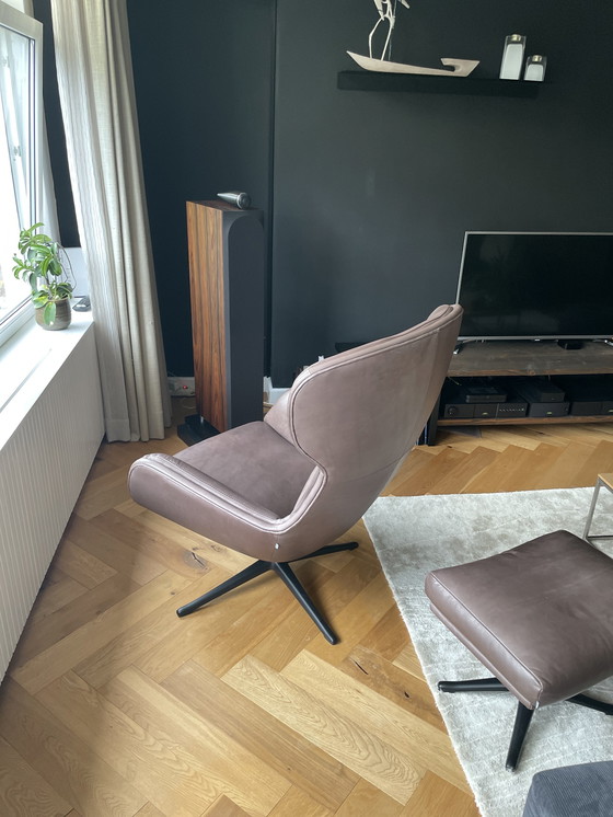 Image 1 of Boconcept Reno fauteuil met voetenbankje