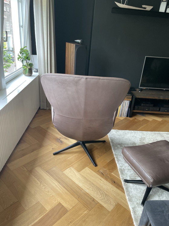 Image 1 of Boconcept Reno fauteuil met voetenbankje