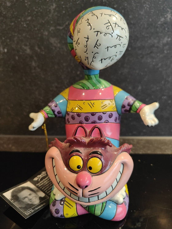 Image 1 of Cheshire Cat-beeldje Alice in Wonderland Britto