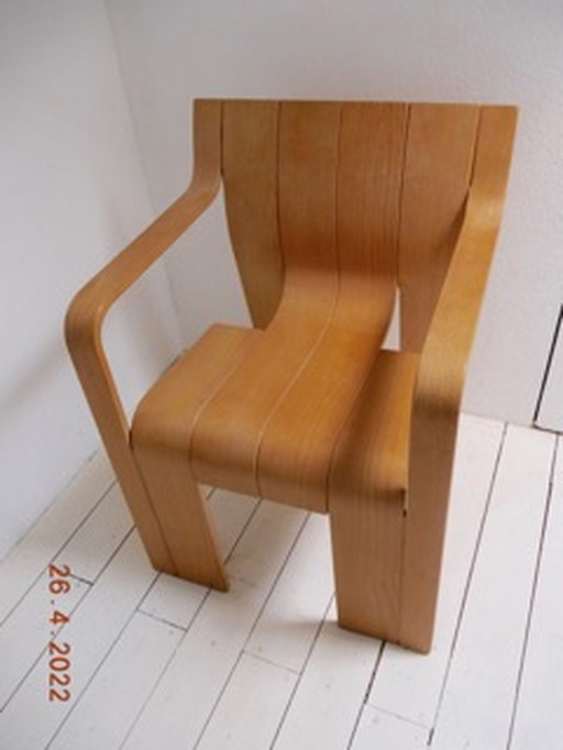 2x Castelijn stoelen by Gijs Bakker