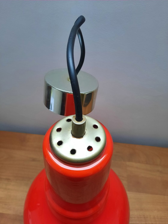 Image 1 of Rode vintage lamp