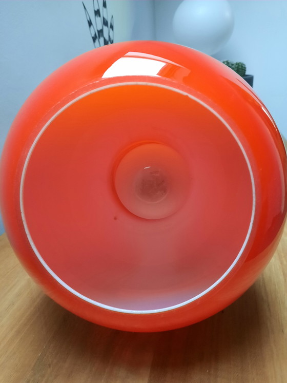 Image 1 of Rode vintage lamp