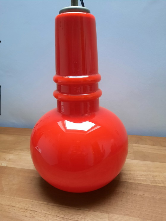 Image 1 of Rode vintage lamp