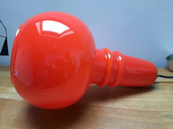 Image 1 of Rode vintage lamp