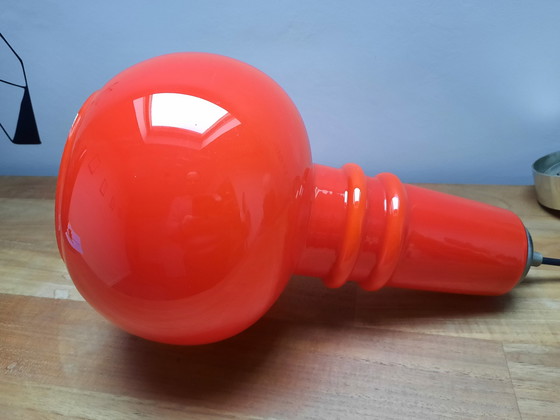 Image 1 of Rode vintage lamp