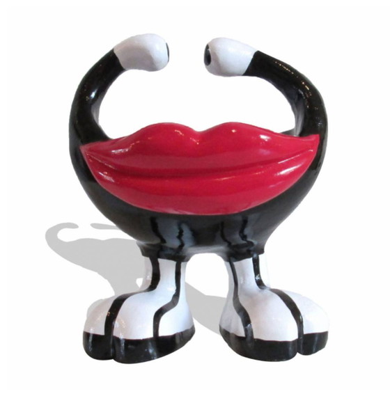 Image 1 of Niloc Pagen – Lipstick bowl zwart/wit