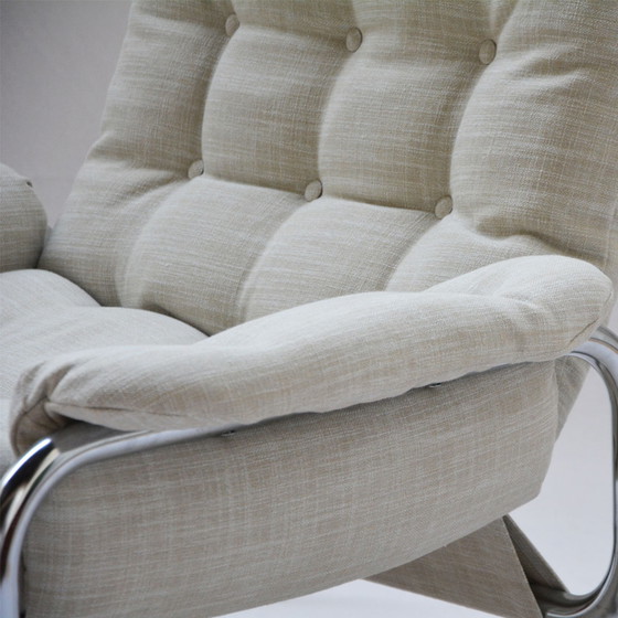 Image 1 of Vintage Design Johan Bertil Buisframe Fauteuil Zweden 1970