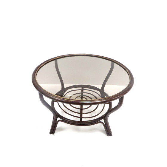 Image 1 of Vintage rotan salontafel