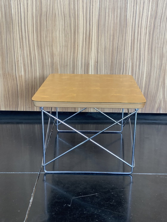 Image 1 of Vitra Eames LTR goldleaf table