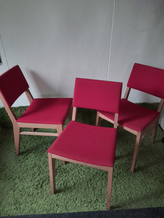 Image 1 of 3x De Vorm Wood me chair