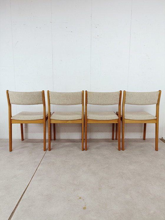 Image 1 of 4x Findahl's møbler eetkamerstoelen