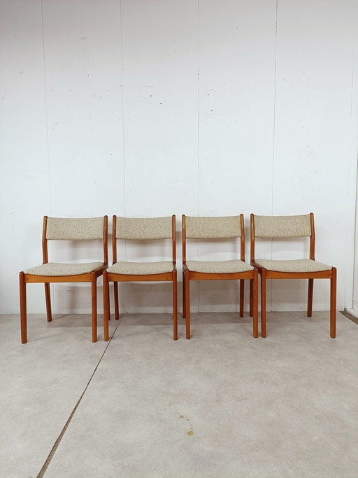 4x Findahl's møbler eetkamerstoelen