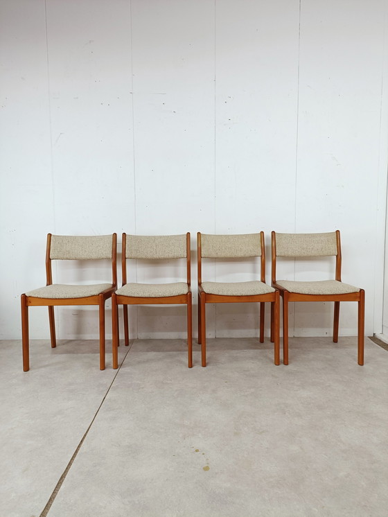 Image 1 of 4x Findahl's møbler eetkamerstoelen