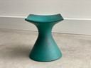 Vintage jaren 70 Nederlandse Cor Unum turquoise keramische vaas