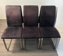 6x modern design eetkamerstoel